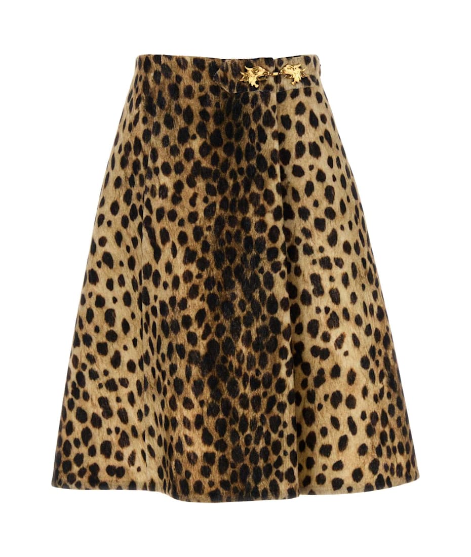 スカート VALENTINO GARAVANI Printed Wool Skirt Valentino Garavani Printed Wool Skirt | italist