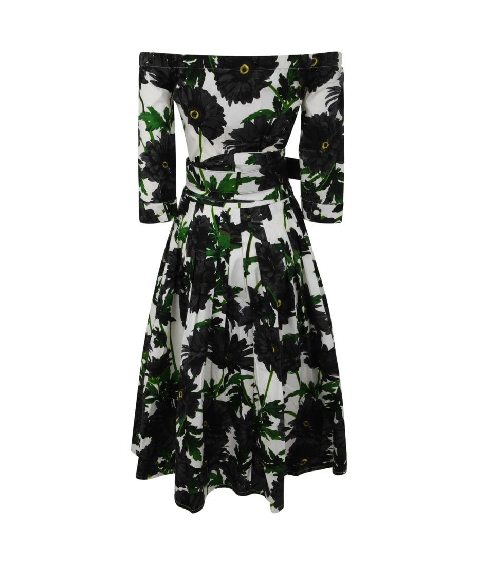 Samantha Sung Audrey Off Shoulder 3/4 Sleeves Long Dress