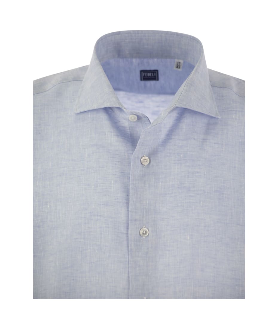 Tシャツ・カットソー Fedeli SS24 ROBY - Linen shirt (7UE00515 4) Fedeli Roby - Linen Shirt | italist