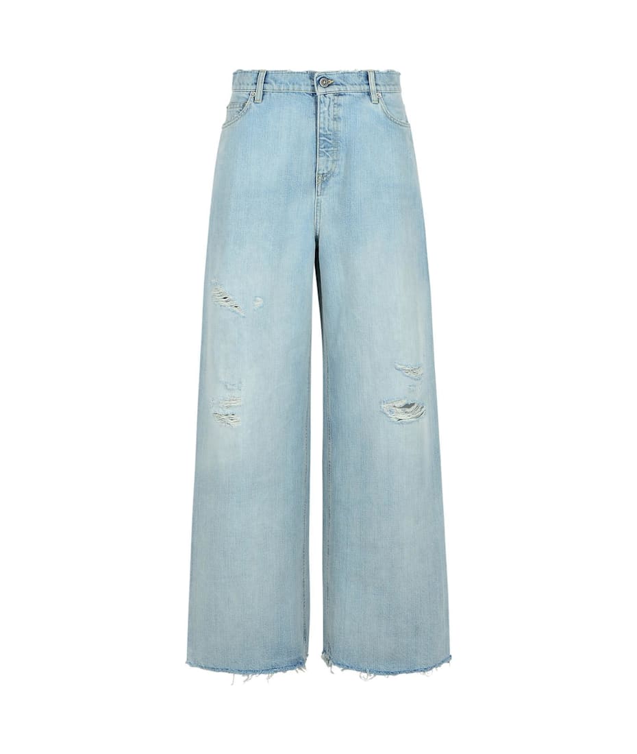 Men`s Golden Goose Light-Blue Premium Italian Denim Slim Fit