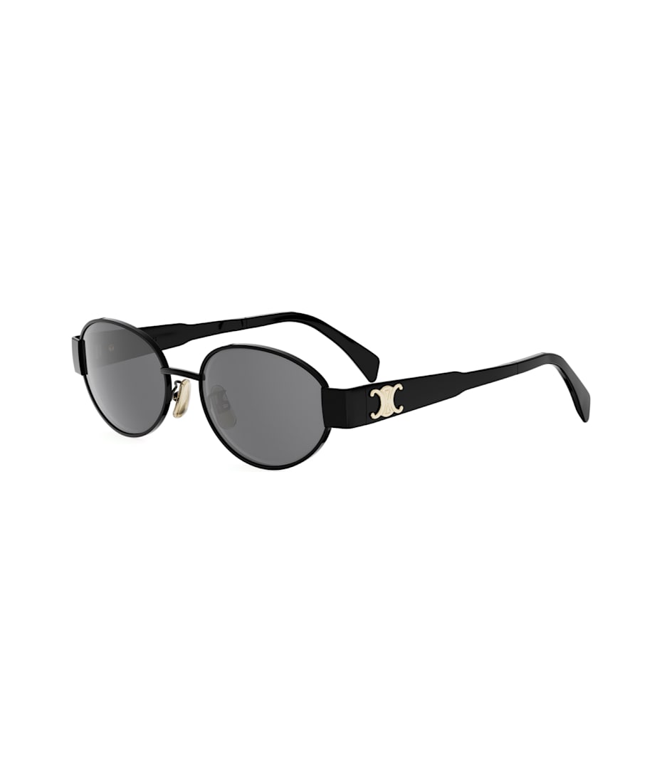 Celine Cl40235u Metal Triomphe 01a Nero Sunglasses