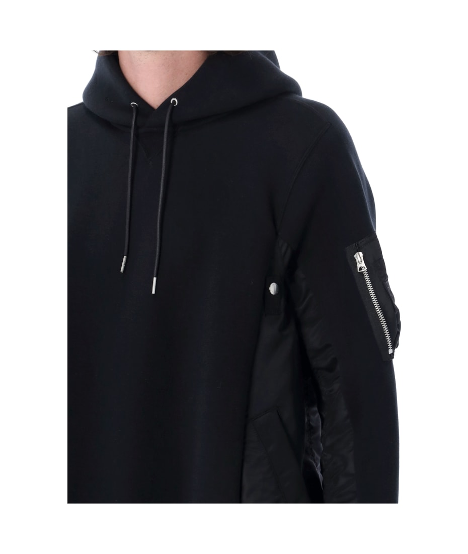 Sacai Sponge Sweat X Ma-1 Hoodie | italist