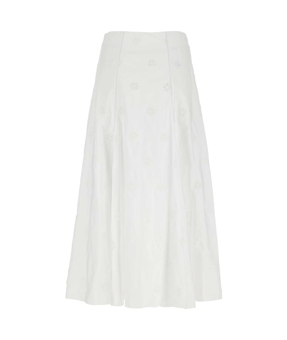 Chloé Poplin Skirt | italist Chloé Poplin Skirt | italist