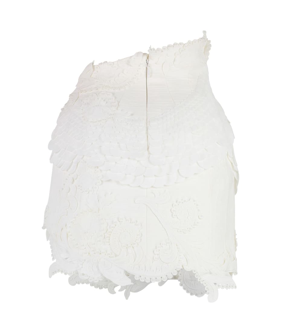 【送料&関税込】Zimmermann Tama Asymmetric Miniskirt Zimmermann Tama Asymmetric Miniskirt | italist