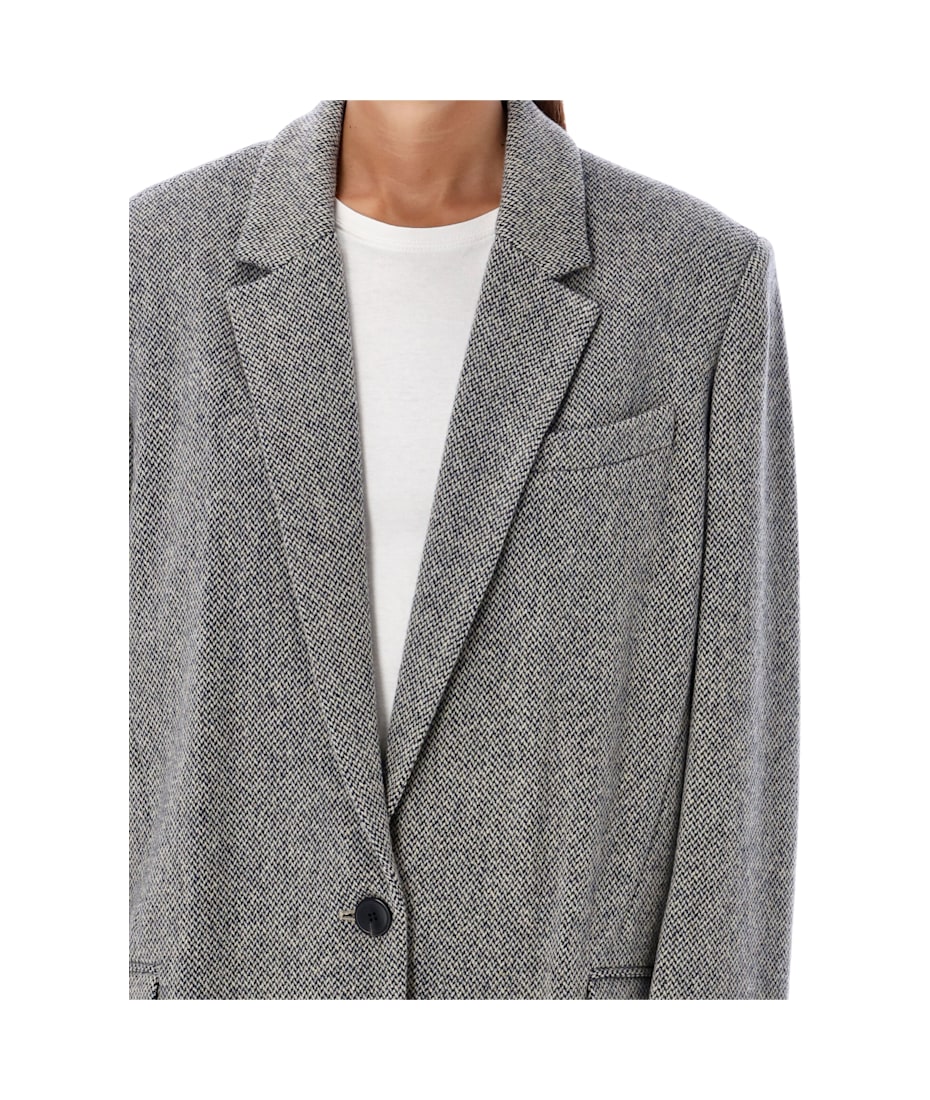 ジャケット ISABEL MARANT ETOILE Embroidered wool blend Cikaito blazer 24356199_54593326_600.jpg