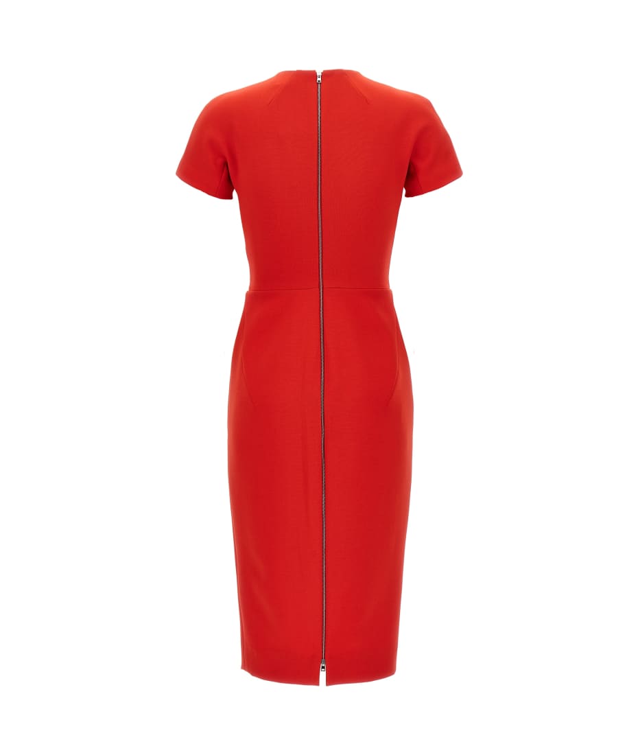 Victoria Beckham 'fitted T-shirt' Dress italist