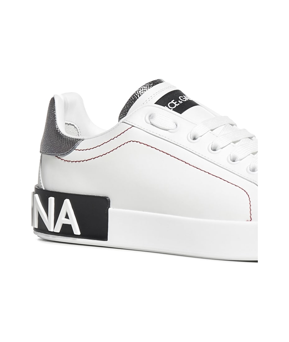 Dolce & Gabbana Portofino Leather Sneakers | italist, ALWAYS