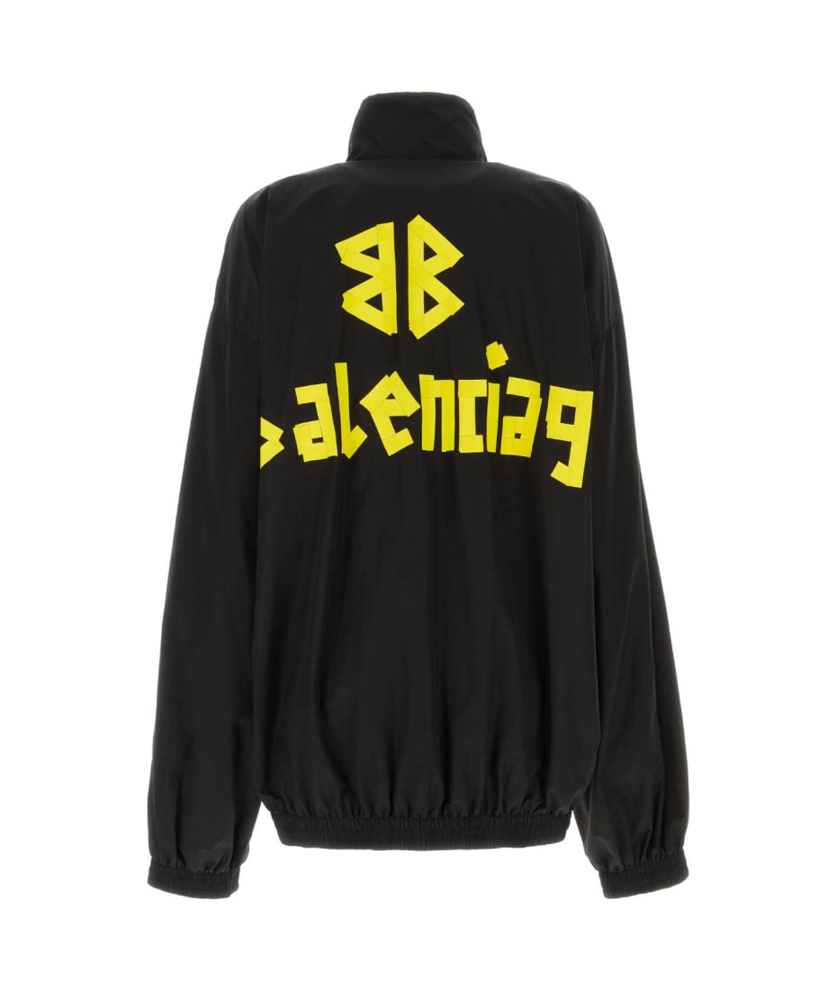 ジャケット BALENCIAGA BLACK COTTON CASUAL JACKET Balenciaga Black Cotton Blend Jacket | italist