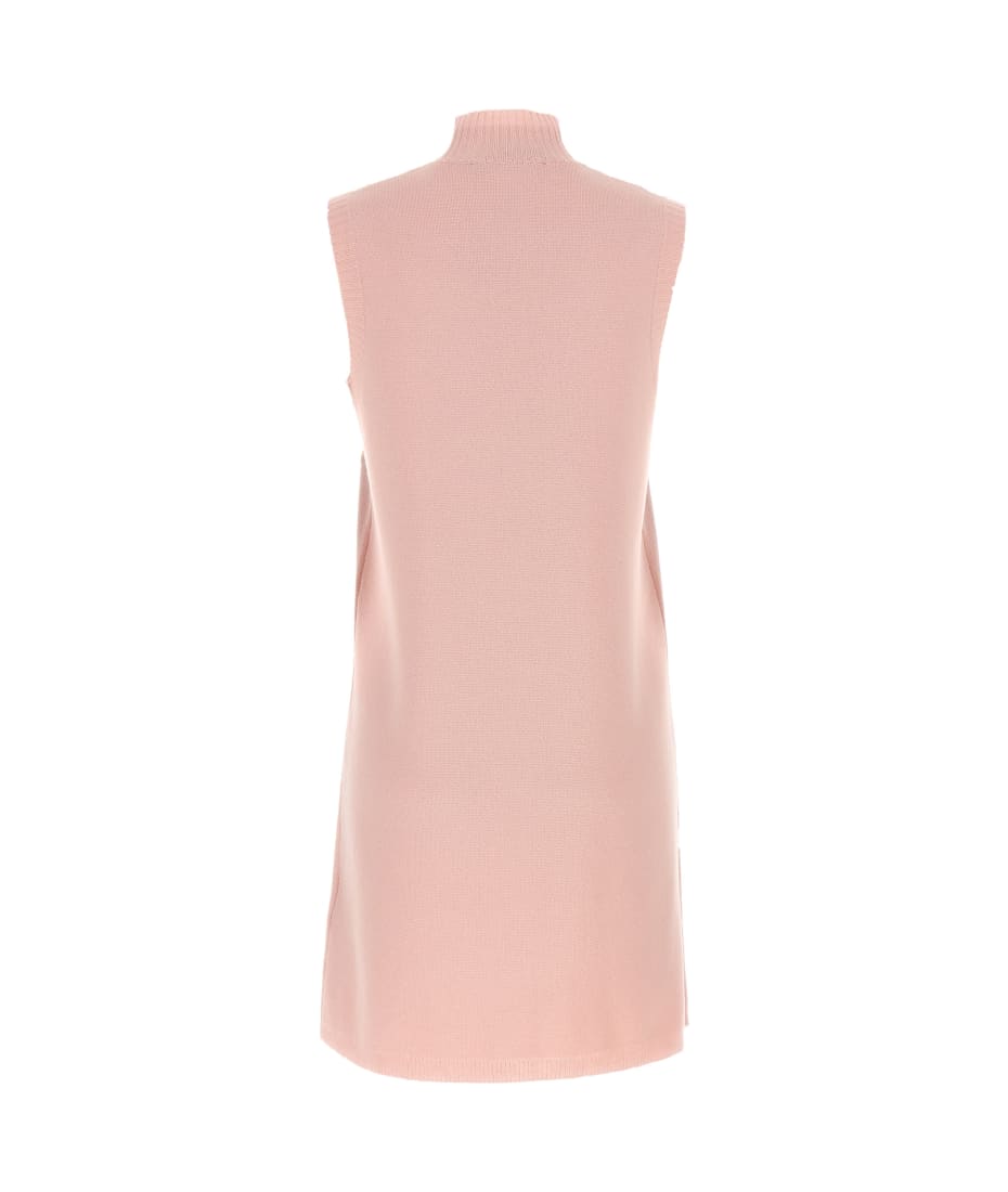 【関税＆送料込み】Versace Pink Wool Blend Dress Versace Pink Wool Blend Dress - NWT