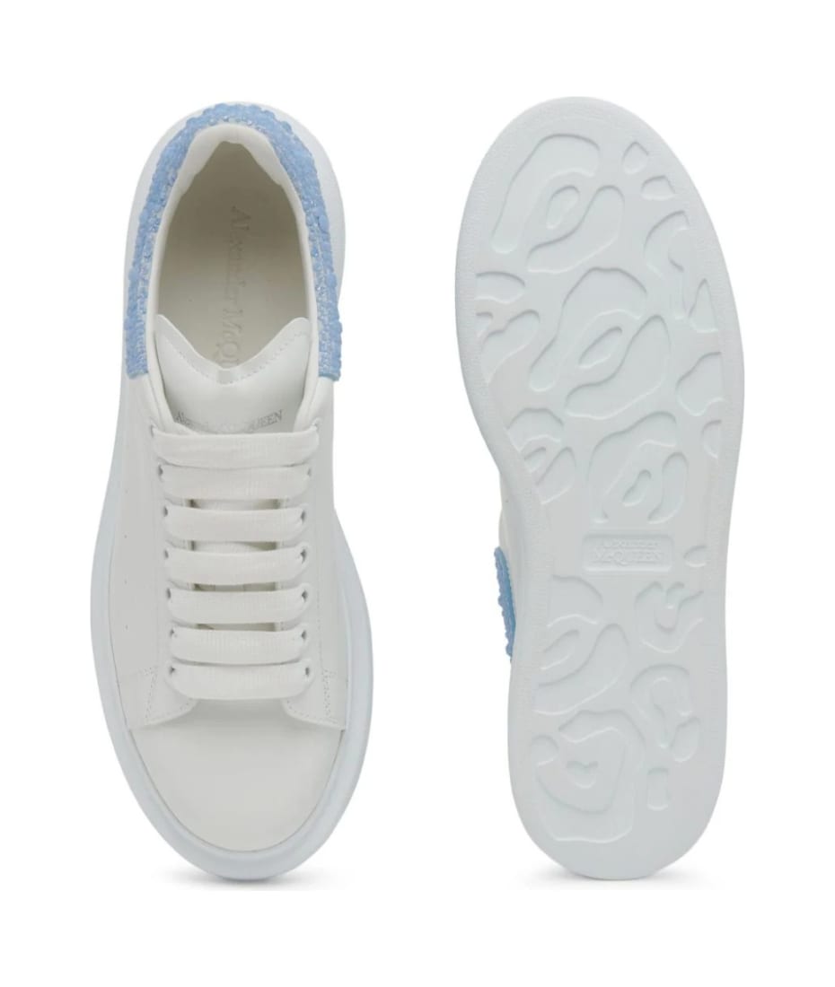 Alexander McQueen Oversized Sneakers With Rhinestone Spoiler