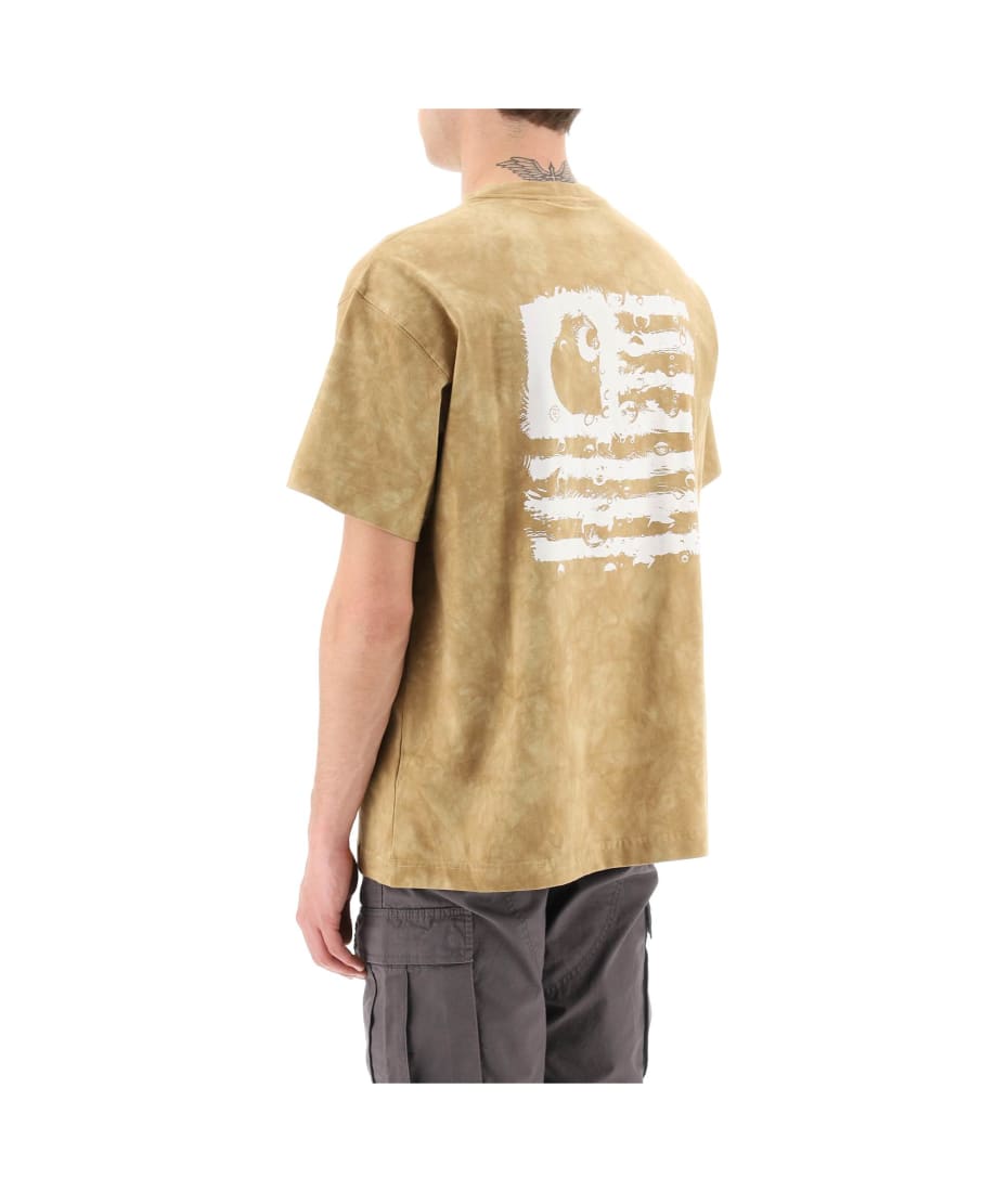 STAMPD SS23 CAMO LEOPARD RELAXED TEE / CAMO LEOPARD -NUBIAN