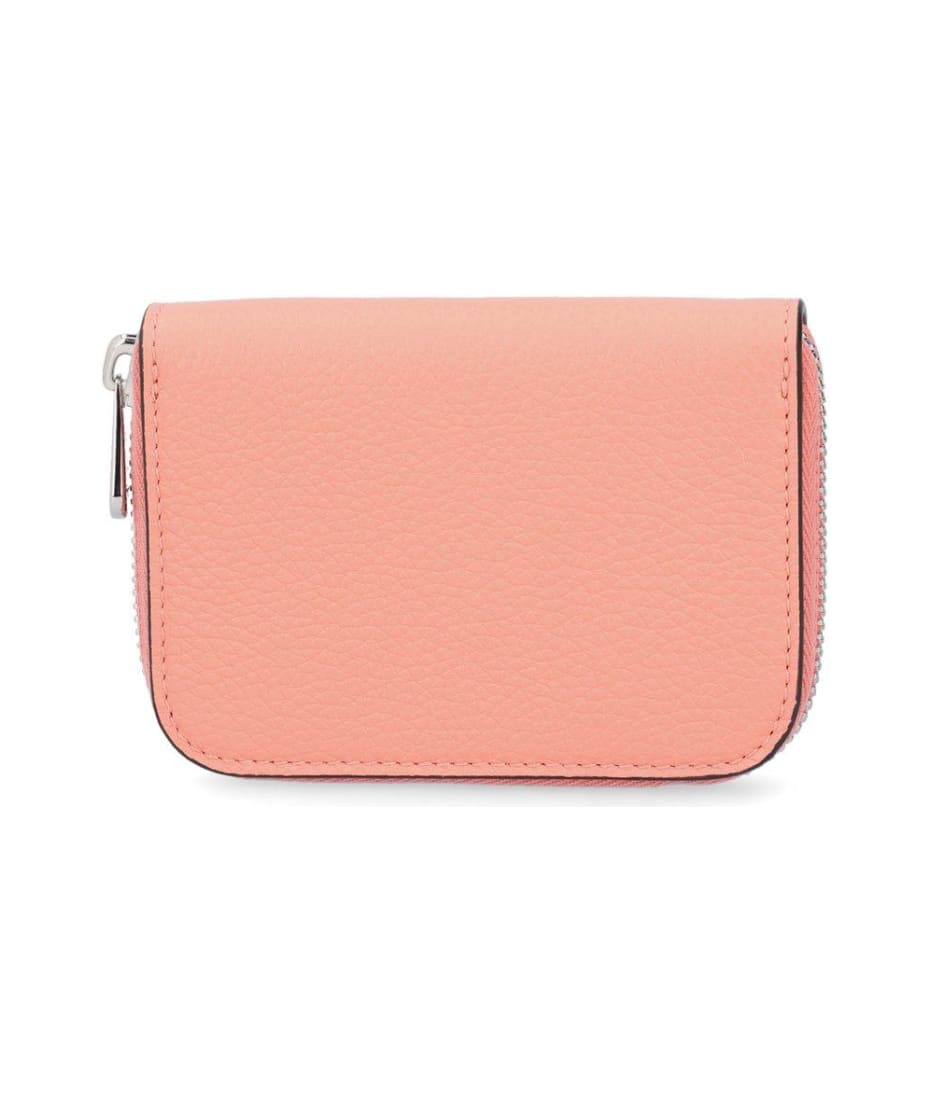 SALE♪関税込【FERRAGAMO】GANCINO ZIP WALLET Ferragamo Gancini Zipped Card Holder | italist