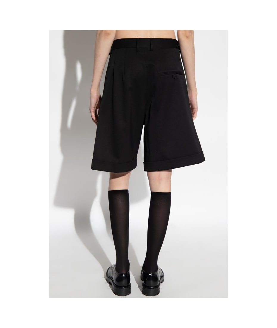 Mm6 Maison Margiela Pleated Shorts | italist