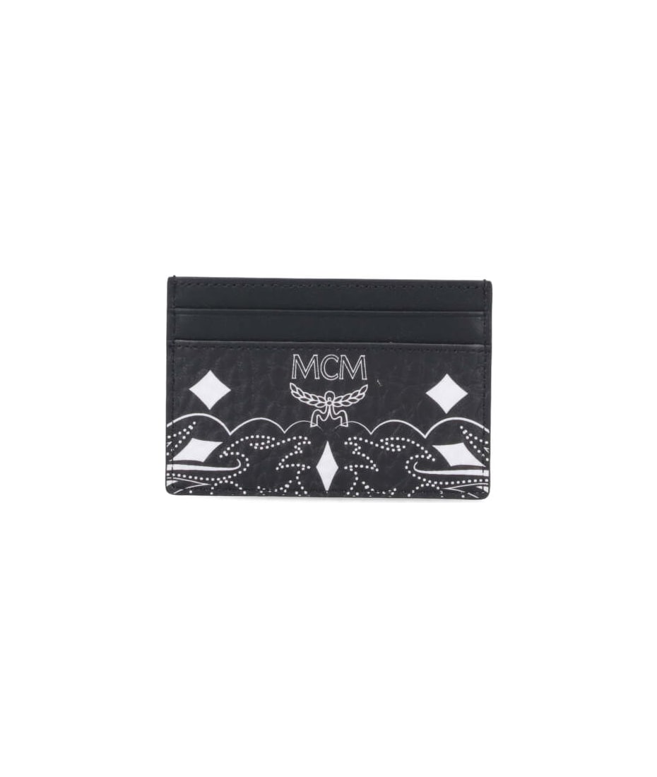 MCM M Veritas Wallets, Card Holders in Black