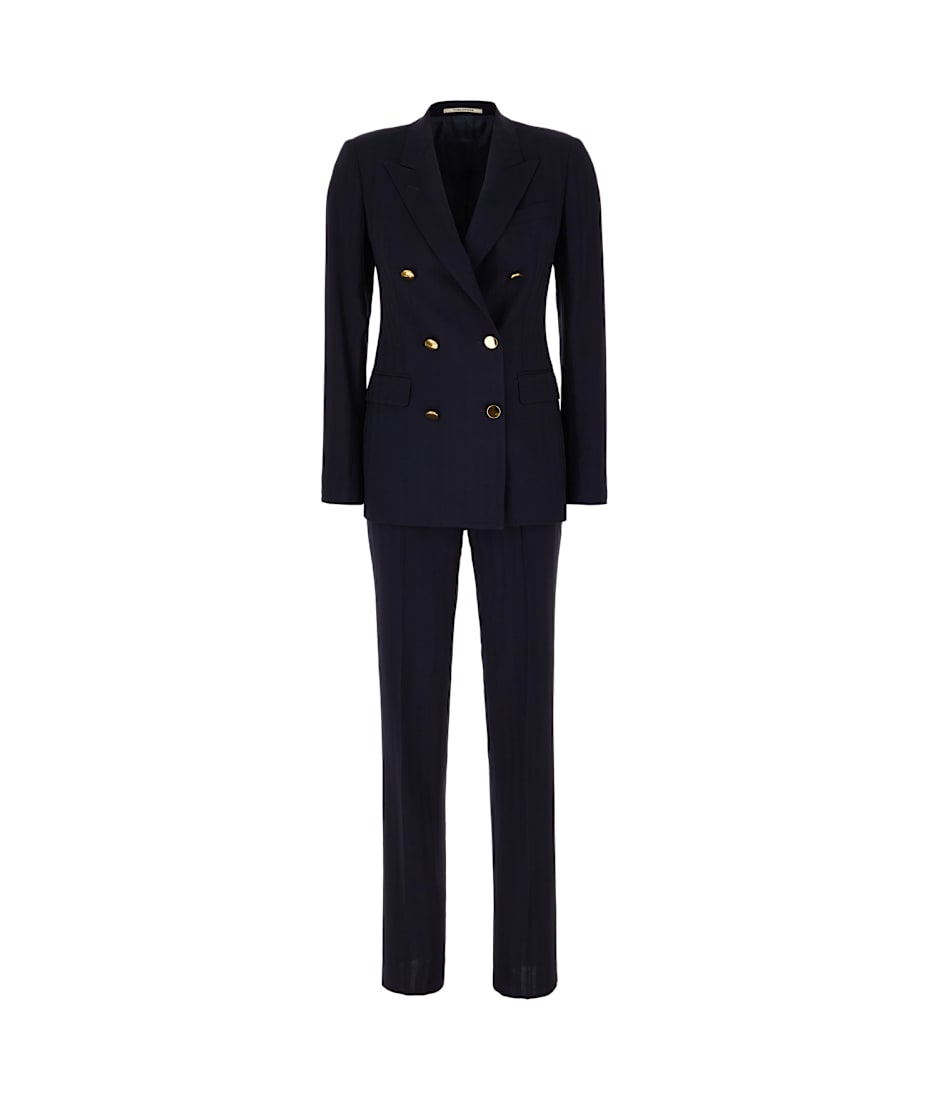ジャケット TAGLIATORE NAVY BLUE WOOL SUITS Blue suit TAGLIATORE S/S - Rione Fontana