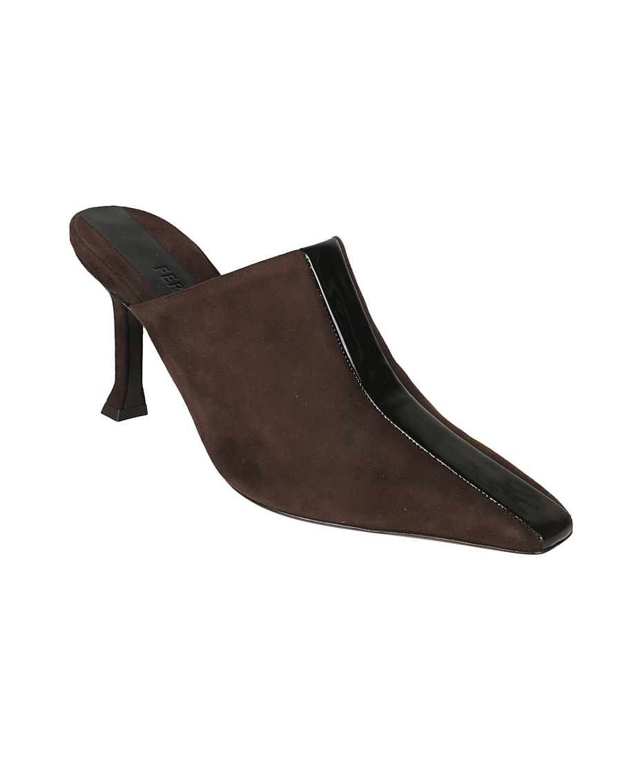＊FERRAGAMO＊ Sophye Mules Ferragamo Sophye Mules In Suede In Black - 20% Off