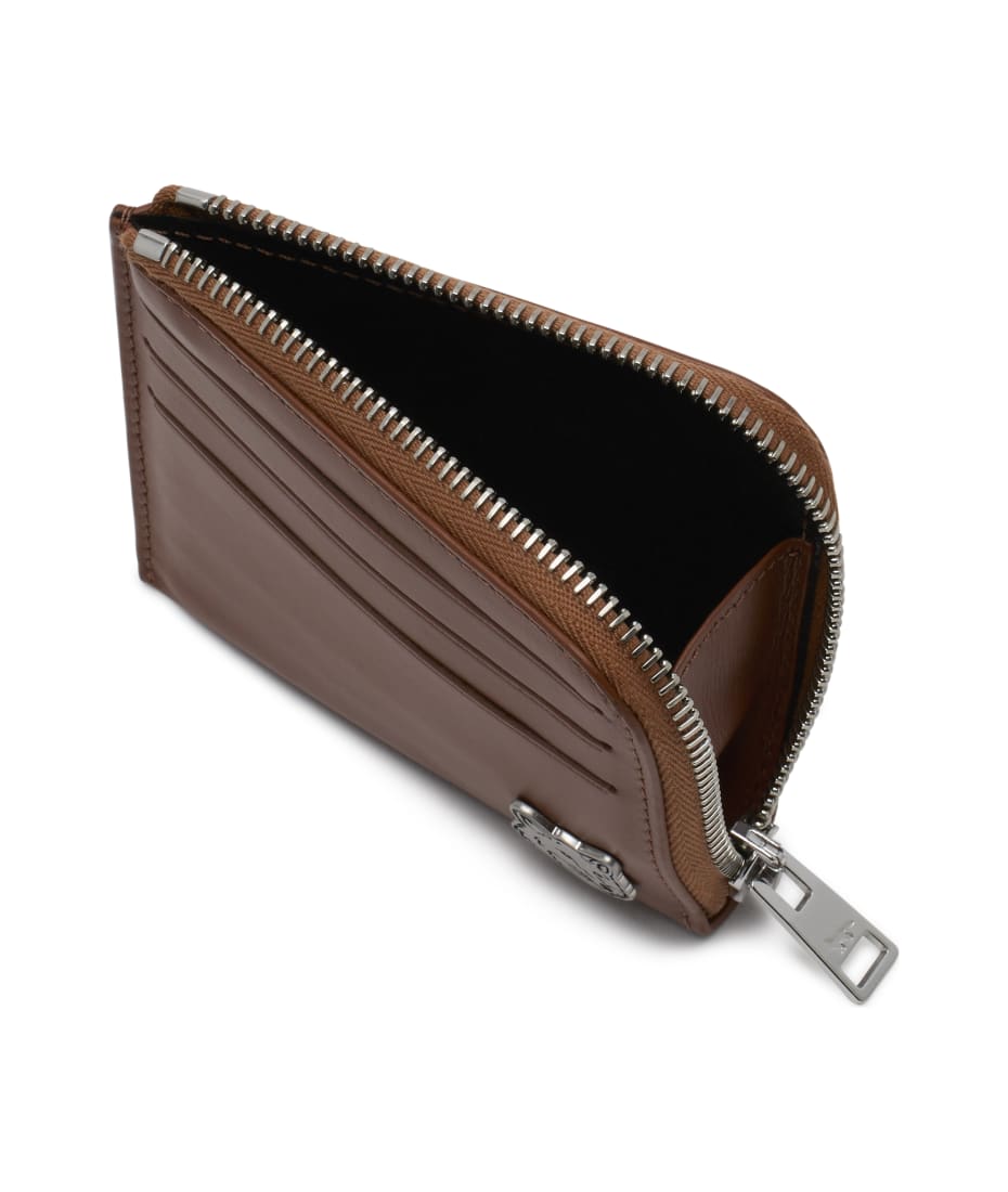Maison Kitsuné Fox Head Zipped Cardholder | italist, ALWAYS