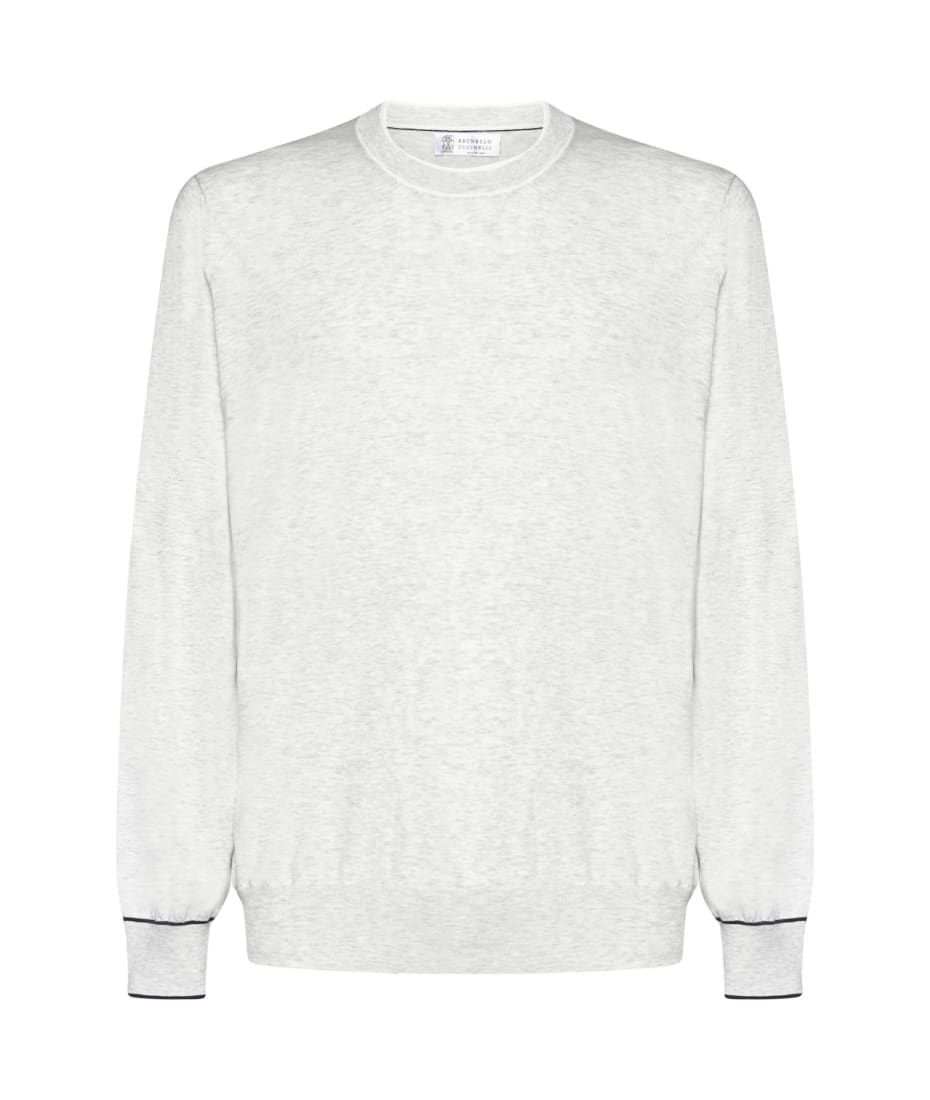 Brunello Cucinelli Sweater - clothing m Grey office-accessories footwear belts Shorts