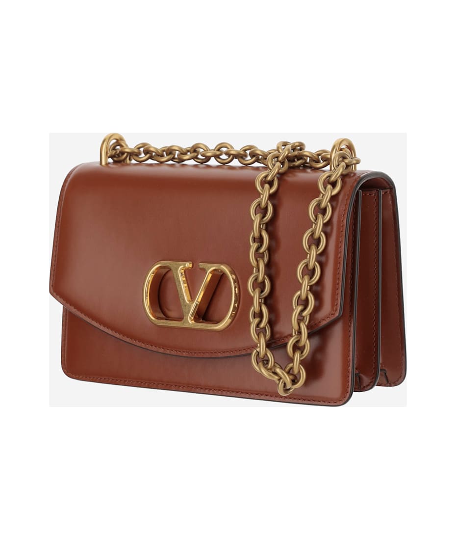 VIP【送料関税無料】VALENTINO VAIN SMALL LEATHER SHOULDER BAG Valentino Garavani Vain Leather Small Shoulder Bag | italist