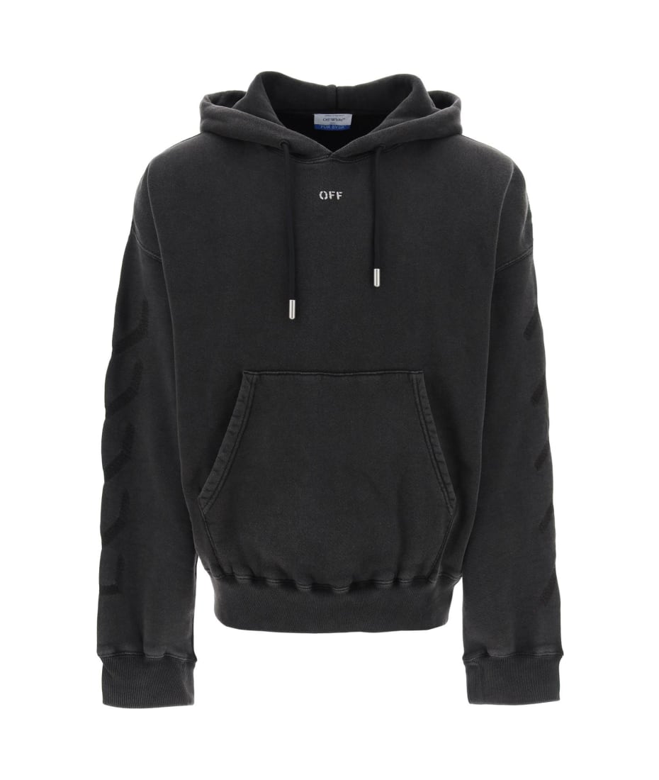スウェット・トレーナー OFF-WHITE 'Matthew' hoodie Gray OMBB118C99FLE0021077 Off-White Matthew Hoodie | italist