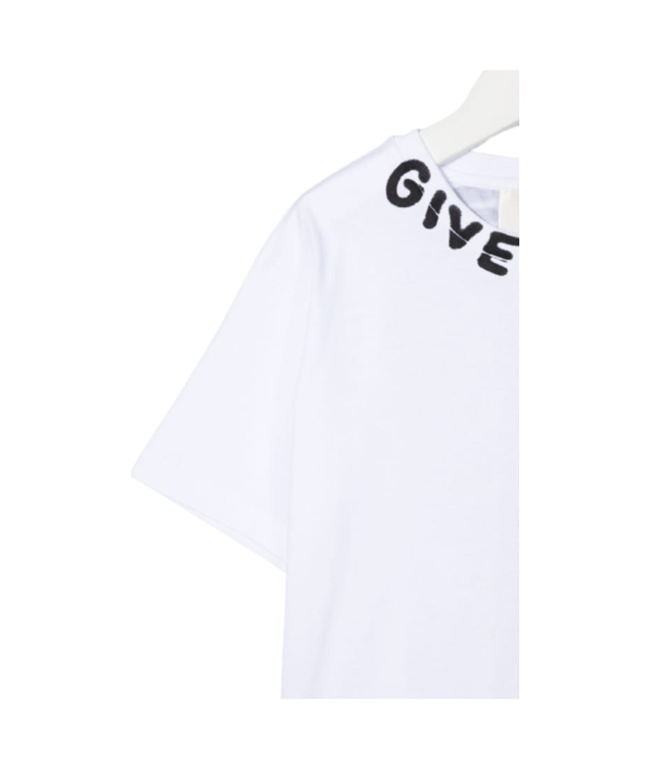 GIVENCHY ホワイト Crest Tシャツ Buy Givenchy Crest Logo T-Shirt 'White' - BM71J83YL0 100 | GOAT
