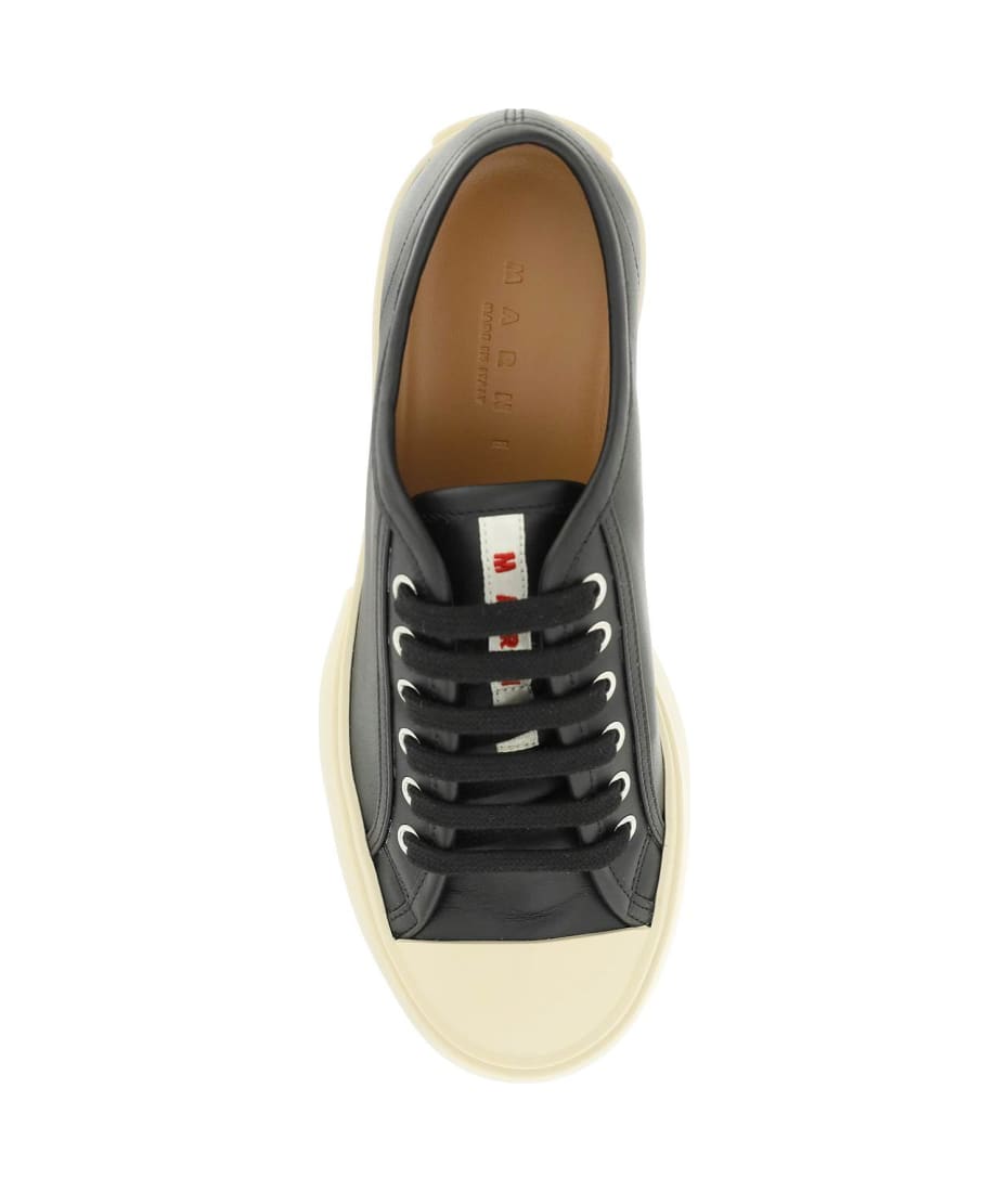 Marni Black Leather Sneakers | italist