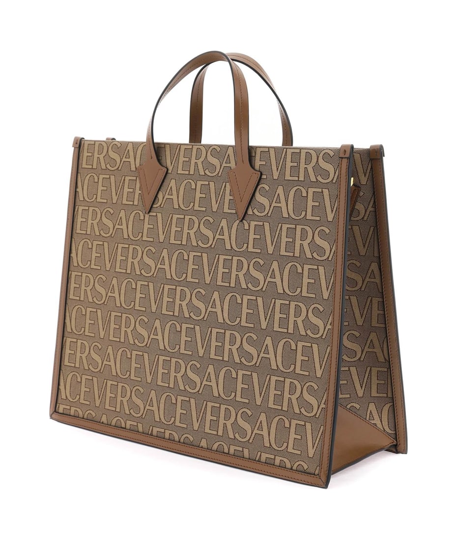 Versace Versace Allover I Love You Shopper at FORZIERI