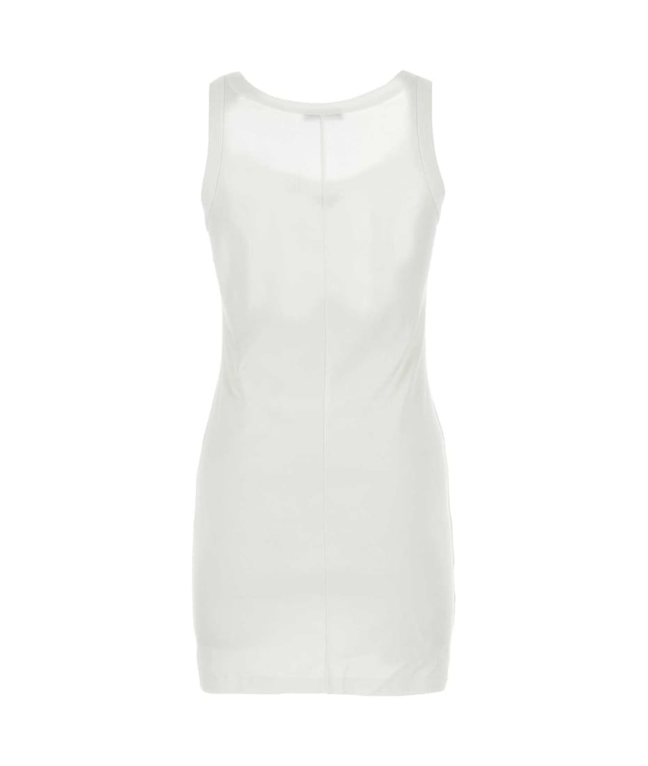 ワンピース Prada White Cotton Mini Dress Prada White Cotton Mini Dress | italist