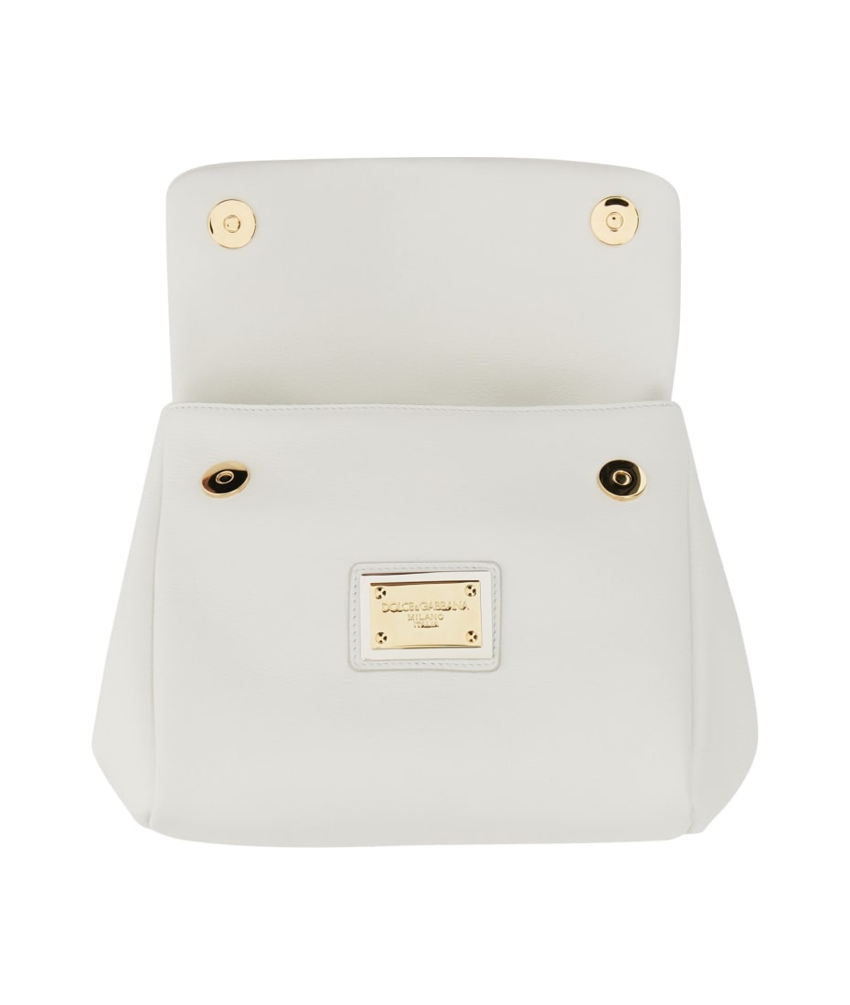 Dolce & Gabbana Kim Sicily Micro Leather Shoulder Bag Women