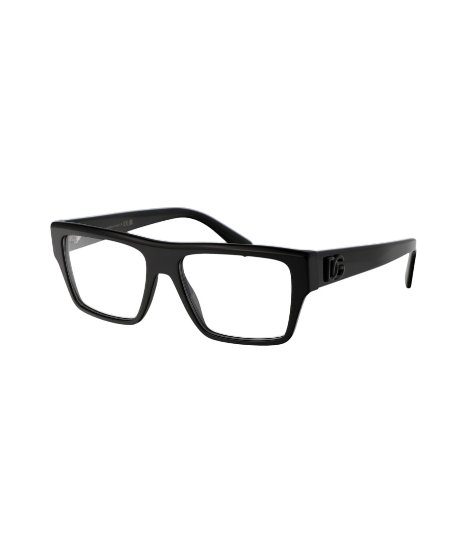 メガネ DOLCE & GABBANA Woman Optical frames Black 0DG3382 501 Dolce & Gabbana Eyewear 0dg3382 Glasses | italist