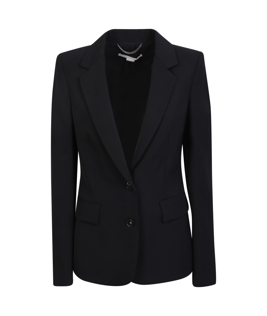 アウターその他 STELLA MCCARTNEY Woman Blazer Black 6500943CU704 4101 Stella McCartney single-breasted Blazer | Black | FARFETCH