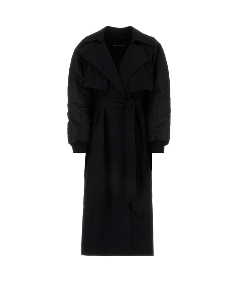 トレンチコート CAMILLA AND MARC Black Polyester Emmerson Trench Coat Camilla and Marc Black Polyester Emmerson Trench Coat
