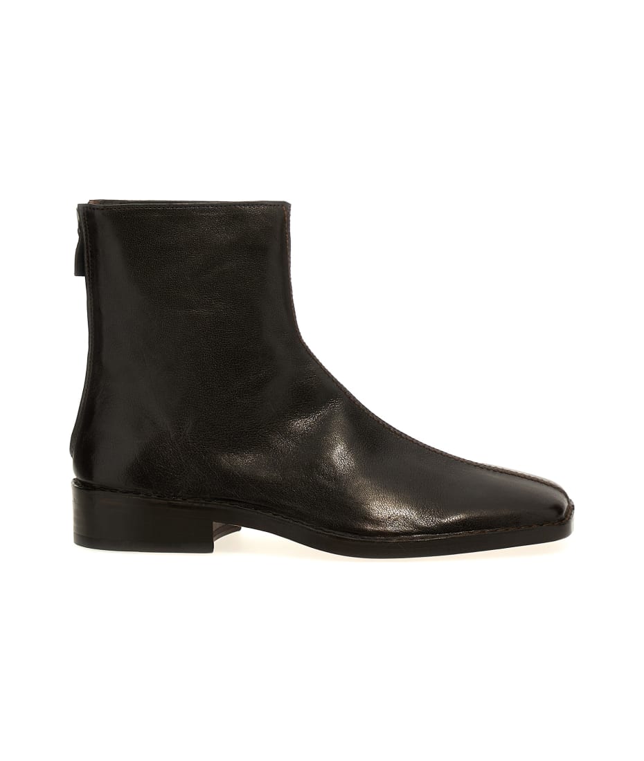 Lemaire Piped Zipped Boots