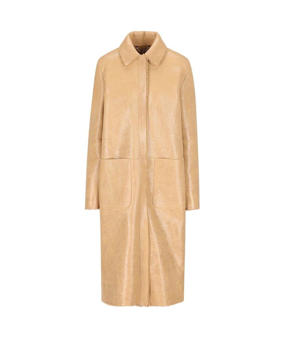 【送料&関税込】Fendi Collared Long Coat Fendi Collared Long Coat | italist