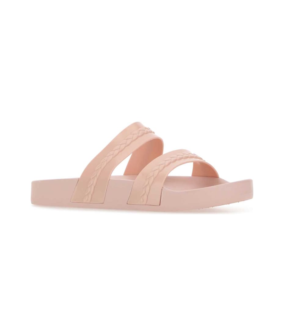 サンダル・ミュール ANCIENT GREEK SANDALS Pink PVC slippers (MELI PALEPINK) Ancient Greek Sandals Pink Pvc Meli Slippers | italist