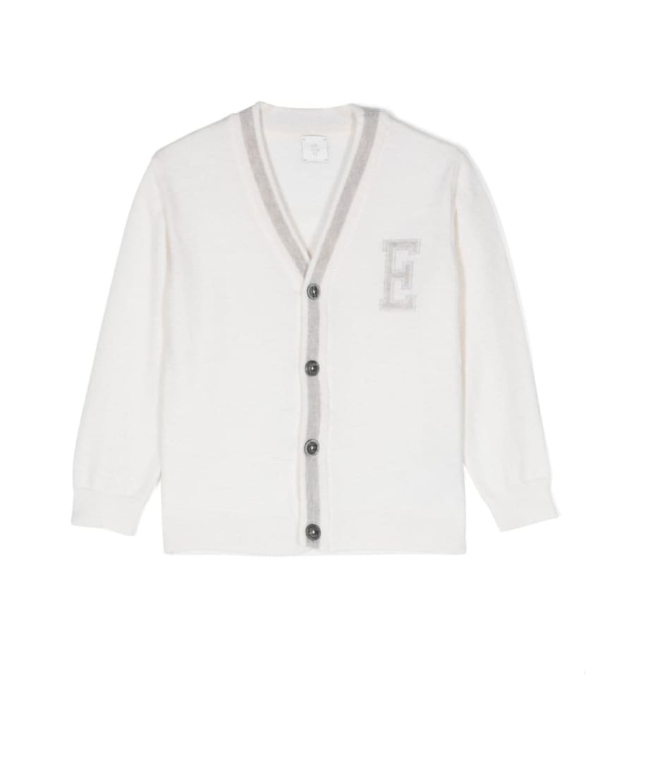 Eleventy Cardigan Con Logo | italist