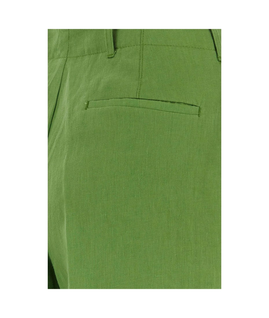 【送料&関税込】'S Max Mara Grass Green Linen Rebecca Pant S Max Mara Grass Green Linen Rebecca Pant | italist, ALWAYS