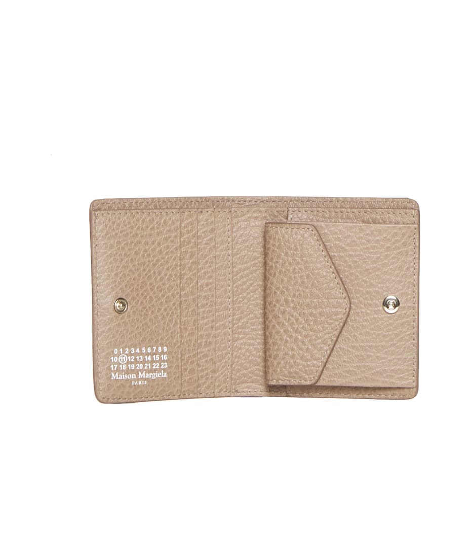 Maison Margiela Four-stitches Compact Wallet - Biche