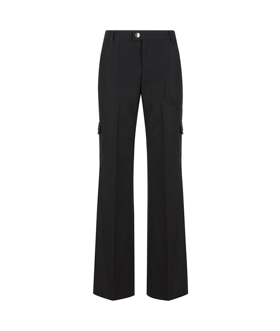 CELINE CARGO PANTS IN TECHNICAL COTTON - BLACK | CELINE