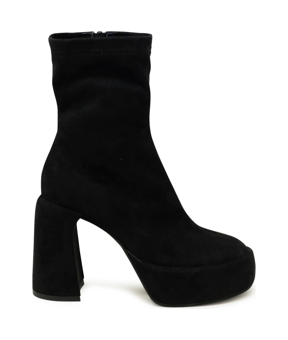 ショートブーツ・ブーティ ELENA IACHI E3294 Ankle Boots RED ECODAINO ZELDA Elena Iachi Ecodaino Zelda Ankle Boots | italist