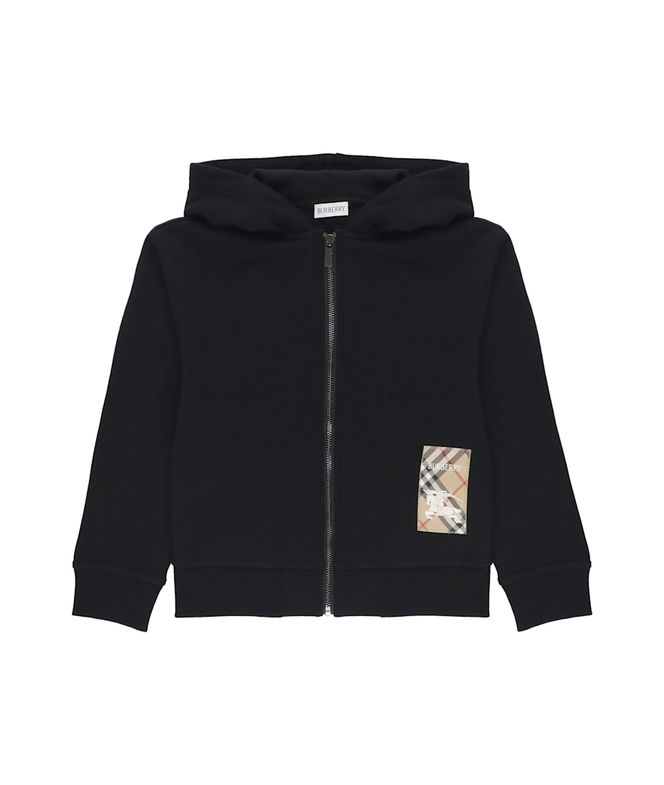【BURBERRY】SU25-MW-SIC SWEATSHIRT◆8106262163735 Burberry Sweatshirt SS25 Black 100% Cotton SU25-MW-SIC – LOZURI®