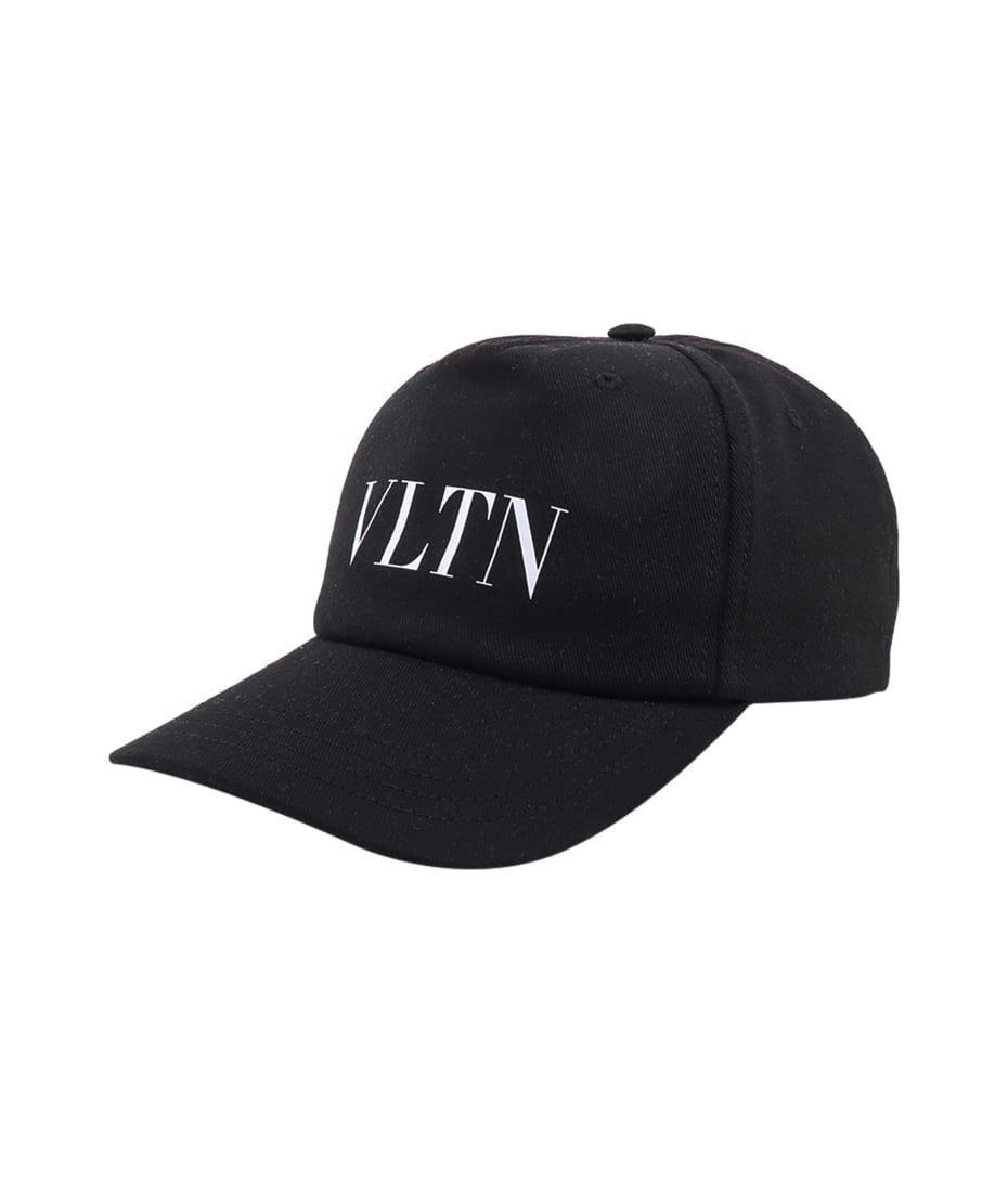 ハット VALENTINO GARAVANI Black Cotton Baseball Cap Valentino Garavani Black Cotton Baseball Cap | italist