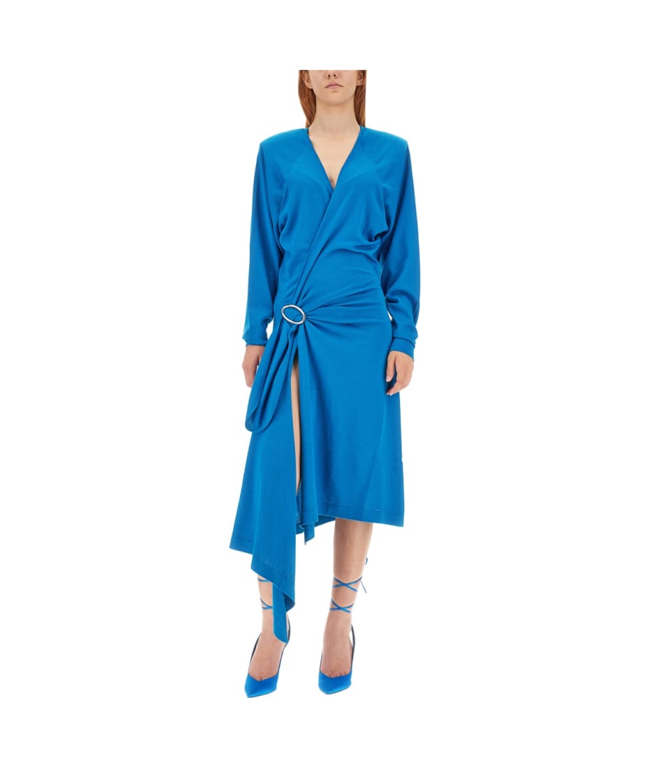 ワンピース THE ATTICO FW23 ATWELL MIDI DRESS (237WCM81_KWV001258) The Attico Atwell Midi Dress | italist