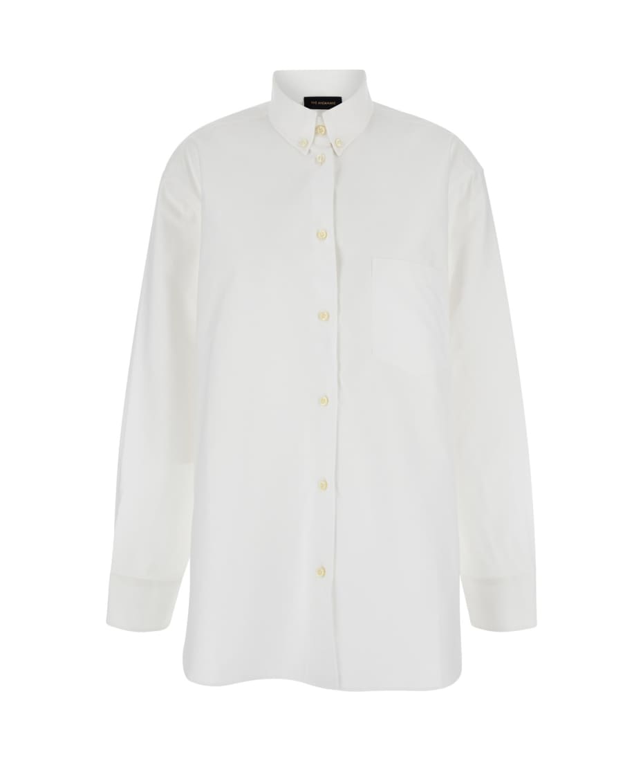 Tシャツ・カットソー THE ANDAMANE White Shirt with Buttons in Cotton Blend Woman Iconic T-shirt - White | Levi's® US