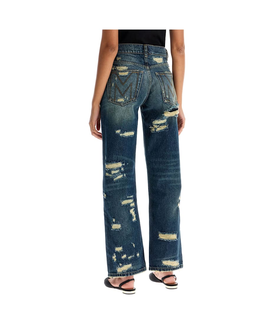 Marc Jacobs Jeans 'the Rip And Repair Straight Jean