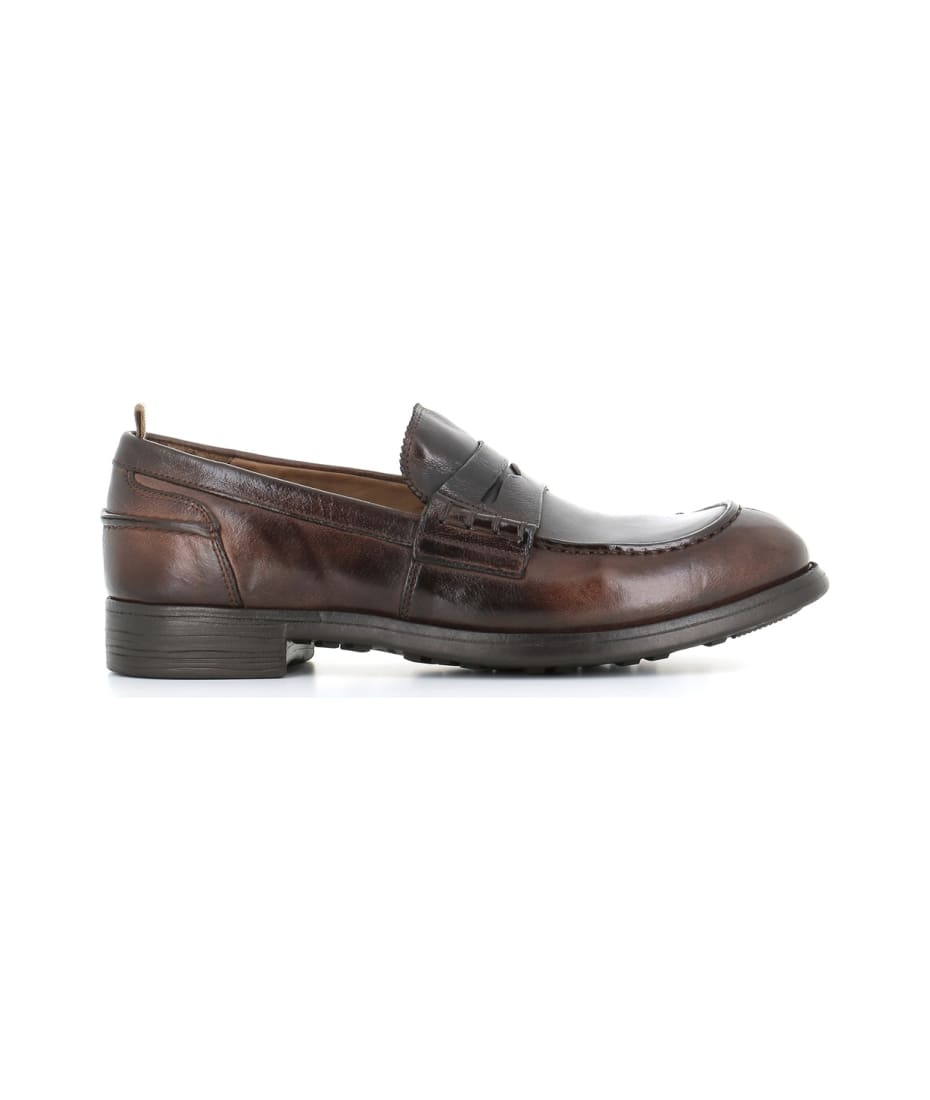 Officine Creative Chronicle 056 leather loafers - Brown