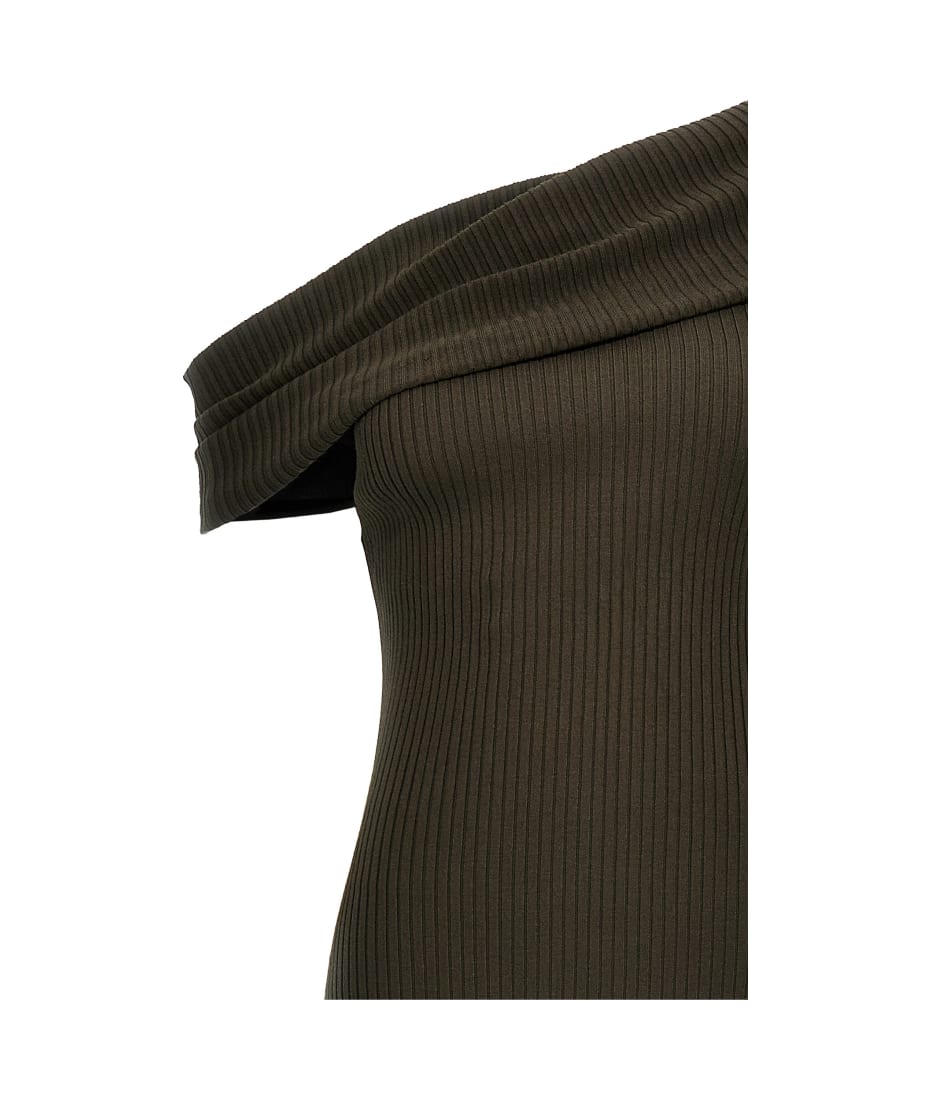 Courrèges 'twist Rib Knit Long' Dress | italist