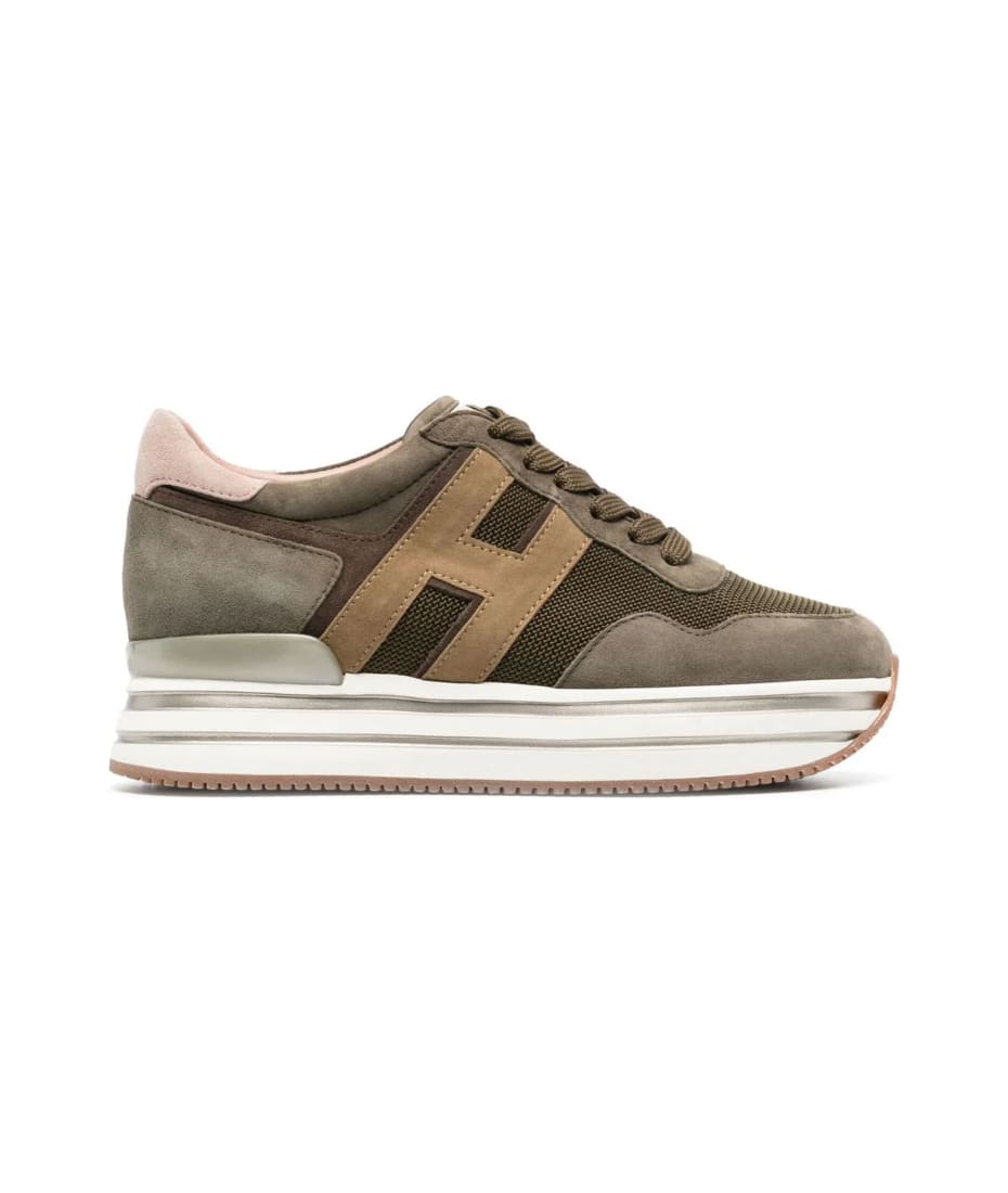 Midi H222 leather sneakers