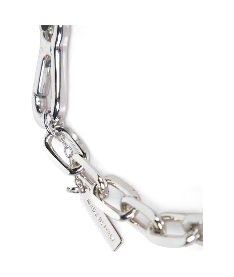 【送料&関税込】Dsquared2 Silver l Necklace Dsquared2 Silver Metal Necklace | italist