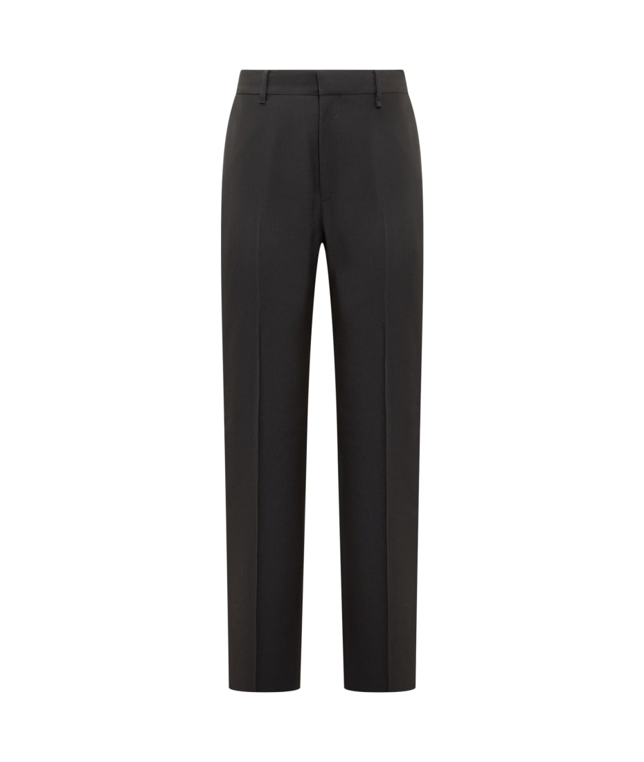 パンツ GIVENCHY OVERSIZED WOOL TAILORED PANTS Oversized tailored pants in wool in - grey mix | Givenchy US